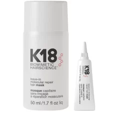 K18 Home & Away Leave-In Molecular Repair Hair Mask Duo
