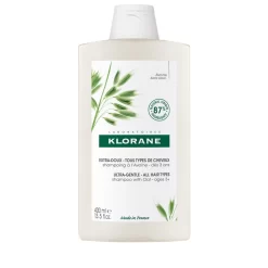 Klorane Ultra-gentle Shampoo With Oat 400ml - All Hair Types