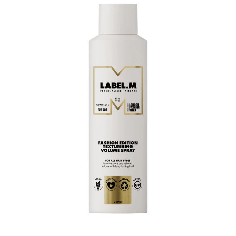 LABEL.M Fashion Edition Texturising Volume Spray 200ml 1 LABEL.M Fashion Edition Texturising Volume Spray 200ml