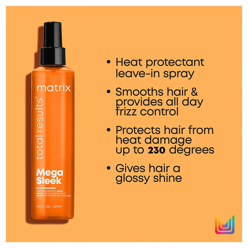 Matrix Total Results Mega Sleek Iron Smoother 250ml 3 Matrix Total Results Mega Sleek Iron Smoother 250ml - Image 3