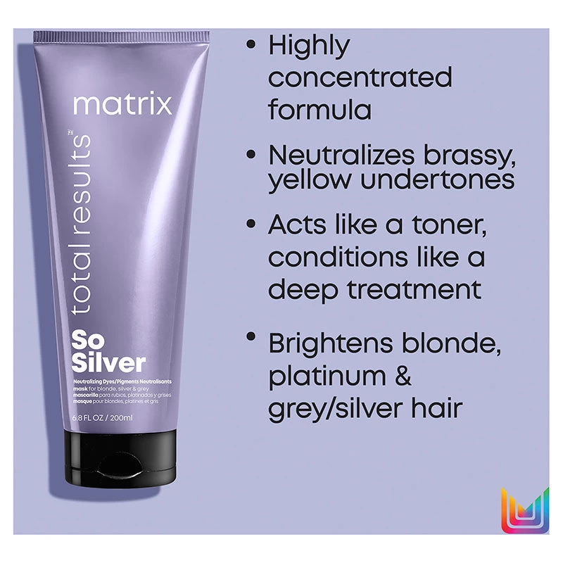 Matrix Total Results So Silver Mask 200ml 2 Matrix Total Results So Silver Mask 200ml - Image 2
