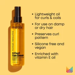 Matrix A Curl Can Dream Oil 131ml -Hair Care Store Matrix Curl Can Dream Oil 2 1