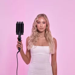 Mermade Hair Mini Waver 25mm - Black -Hair Care Store Mermade Hair Mini Waver 25mm Black lifestyle 3