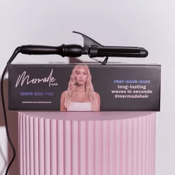 Mermade Hair Mini Waver 25mm - Black -Hair Care Store Mermade Hair Mini Waver 25mm Black lifestyle 6 1