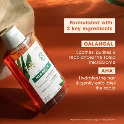 Klorane Anti-dandruff Rebalancing Shampoo With Galangal & AHA 400ml 10 Klorane Anti-dandruff Rebalancing Shampoo With Galangal & AHA 400ml -Hair Care Store P0002244 3