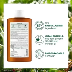 Klorane Anti-dandruff Rebalancing Shampoo With Galangal & AHA 400ml 14 Klorane Anti-dandruff Rebalancing Shampoo With Galangal & AHA 400ml -Hair Care Store P0002244 7