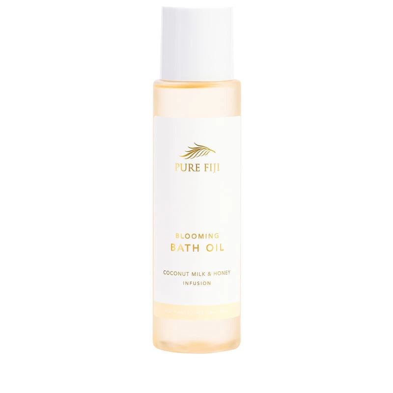 Pure Fiji Blooming Bath Oil - Coconut Milk & Honey 236ml 1 Pure Fiji Blooming Bath Oil - Coconut Milk & Honey 236ml