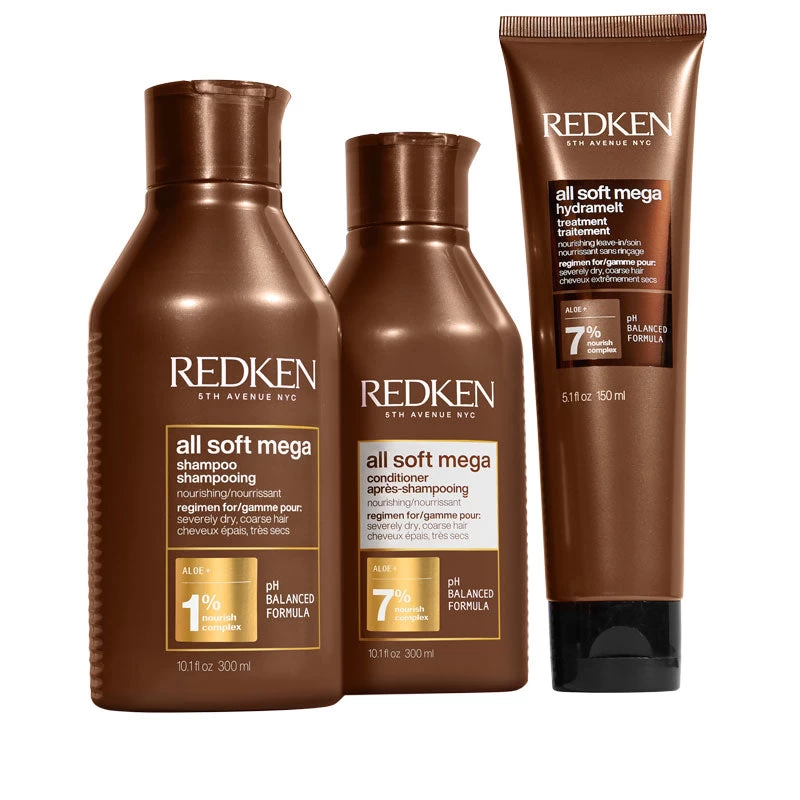 Redken All Soft Mega Curls Hydramelt Treatment 150ml 4 Redken All Soft Mega Curls Hydramelt Treatment 150ml - Image 4