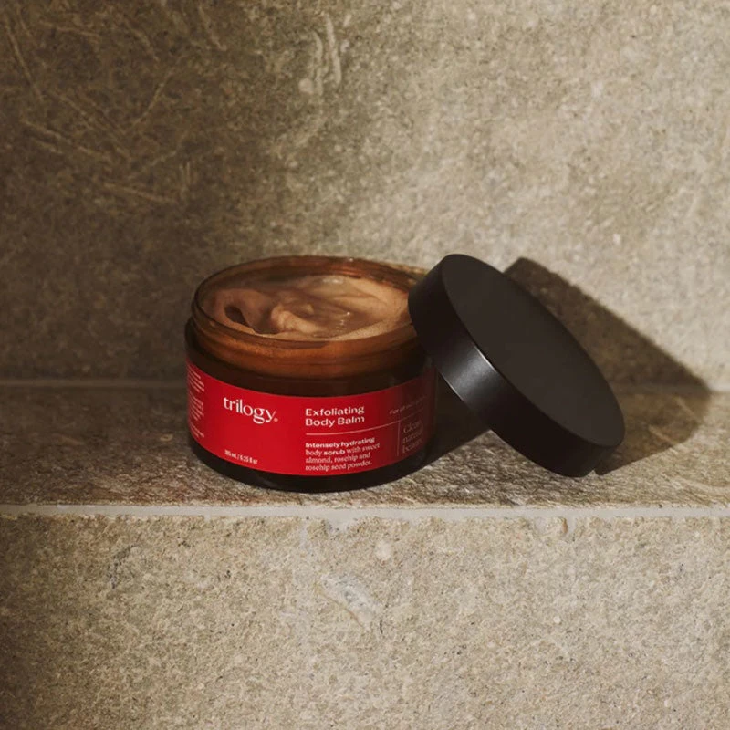 Trilogy Exfoliating Body Balm 185ml 2 Trilogy Exfoliating Body Balm 185ml - Image 2