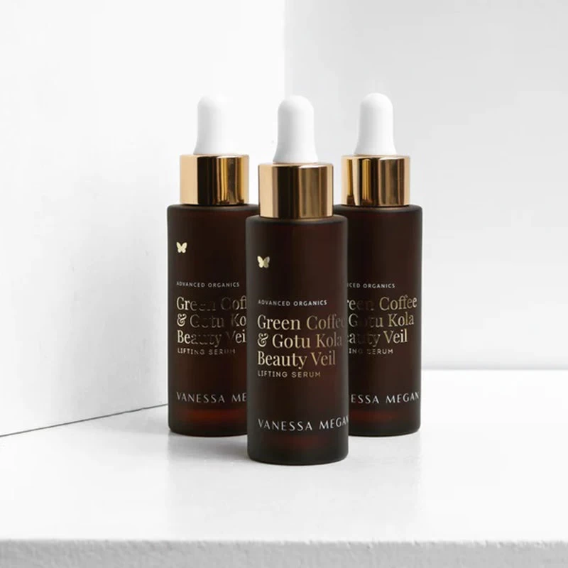 Vanessa Megan Green Coffee & Gotu Kola Plumping Beauty Veil Serum 30ml 2 Vanessa Megan Green Coffee & Gotu Kola Plumping Beauty Veil Serum 30ml - Image 2
