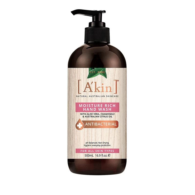 A'kin Moisturising Hand Wash 500ml 1 A'kin Moisturising Hand Wash 500ml