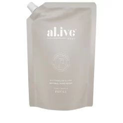 Al.ive Body Watermelon & Lime Natural Hand Wash Refill 900ml