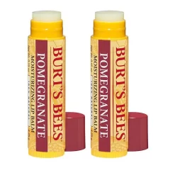 Burts Bees Pomegranate Lip Balm Tubes - 2 X 4.25g