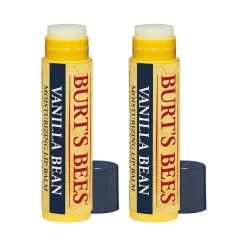 Burts Bees Vanilla Bean Lip Balm Tubes - 2 X 4.25g