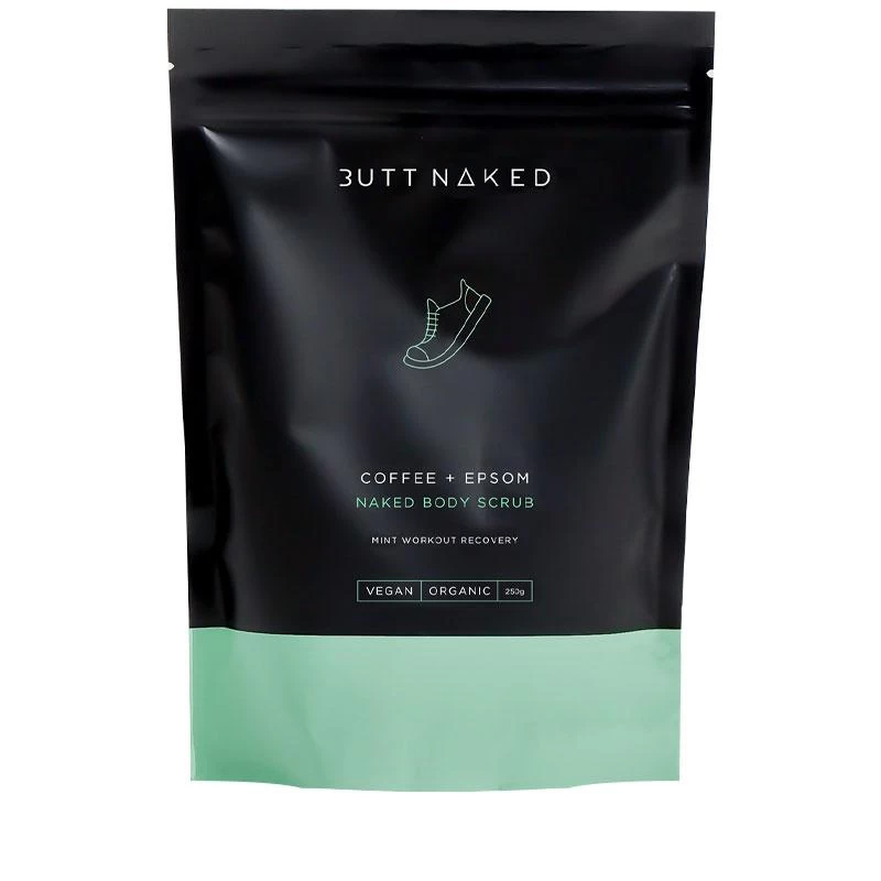 Butt Naked Coffee + Epsom Body Scrub 250g 1 Butt Naked Coffee + Epsom Body Scrub 250g