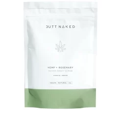 Butt Naked Hemp + Rosemary Body Scrub 250g