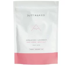 Butt Naked Himalayan + Lavender Salt Scrub + Bath Soak 250g