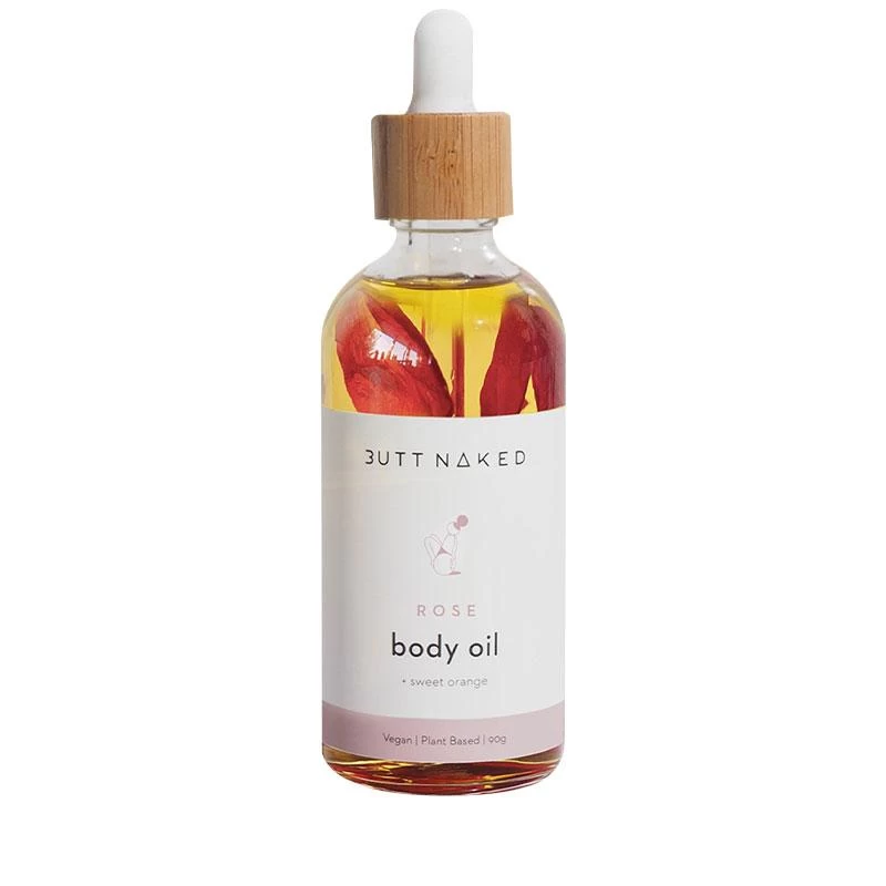 Butt Naked Rose Body Oil 90ml 1 Butt Naked Rose Body Oil 90ml