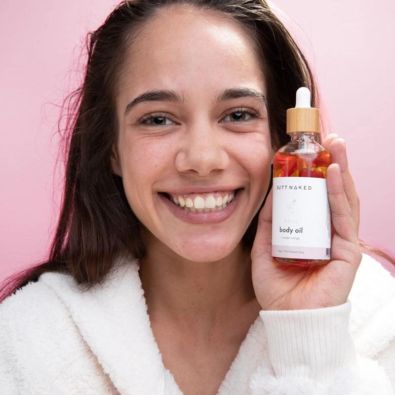 Butt Naked Rose Body Oil 90ml 3 Butt Naked Rose Body Oil 90ml - Image 3