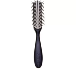 Denman 143N Noir Small Styling 5 Row Black/White Brush
