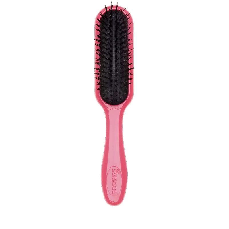 Denman D90 Tangle Tamer Ultra Mini Pink Brush 1 Denman D90 Tangle Tamer Ultra Mini Pink Brush