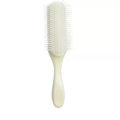 Denman D4 Classic Large Styler 9 Row Pearl White Pin Brush