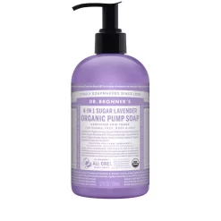 Dr. Bronner's 4-in-1 Sugar Organic Pump Soap - Lavender 355ml