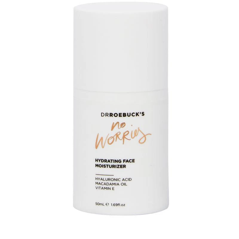 Dr. Roebuck's No Worries Hydrating Face Moisturiser 50ml 1 Dr. Roebuck's No Worries Hydrating Face Moisturiser 50ml