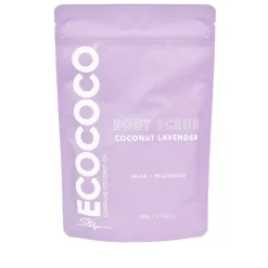 Ecococo Coconut Lavender Body Scrub 220g