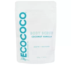 Ecococo Coconut Vanilla Body Scrub 220g