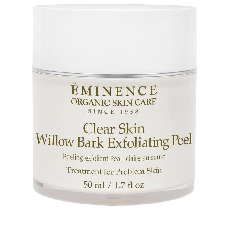 Eminence Clear Skin Willow Bark Exfoliating Peel 50ml 1 Eminence Clear Skin Willow Bark Exfoliating Peel 50ml