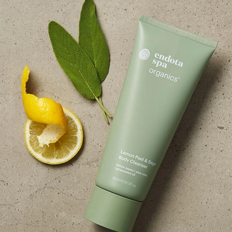 Endota Spa Lemon Peel & Sage Body Cleanser 180ml 3 Endota Spa Lemon Peel & Sage Body Cleanser 180ml - Image 3