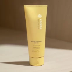 Endota Spa Natural Clear Zinc SPF 50+ 90ml -Hair Care Store endota natural clear zinc 90ml lifestyle