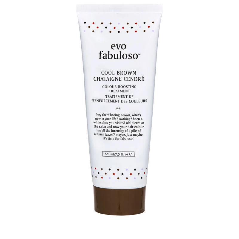 Evo Fabuloso Cool Brown Colour Boosting Treatment 220ml 1 Evo Fabuloso Cool Brown Colour Boosting Treatment 220ml