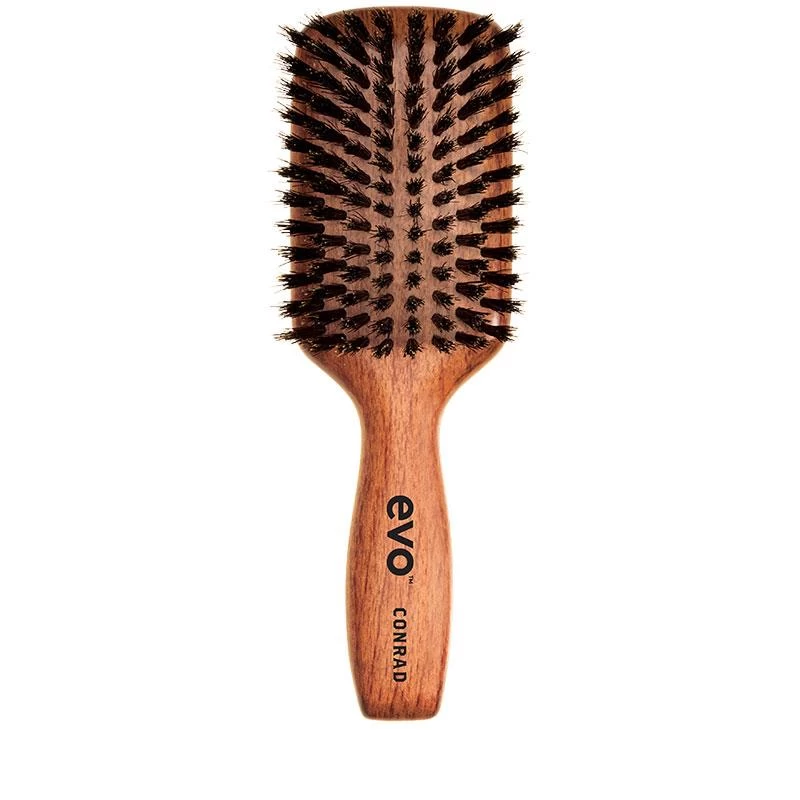 Evo Conrad Natural Bristle Paddle Brush 1 Evo Conrad Natural Bristle Paddle Brush