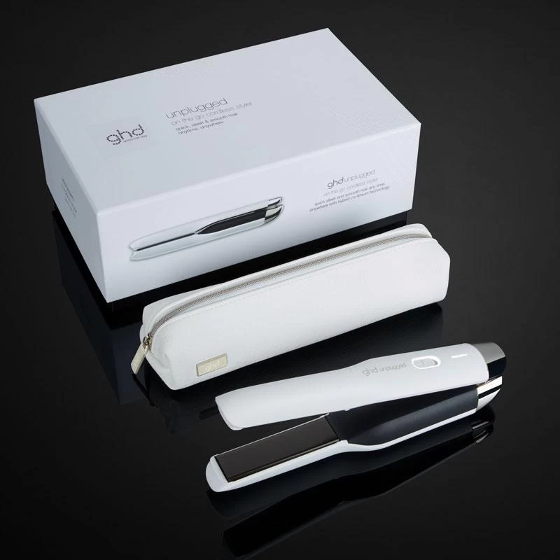 Ghd Unplugged Cordless Hair Straightener In Matte White 2 Ghd Unplugged Cordless Hair Straightener In Matte White - Image 2