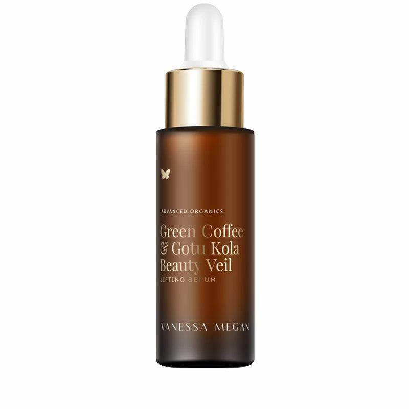 Vanessa Megan Green Coffee & Gotu Kola Plumping Beauty Veil Serum 30ml 1 Vanessa Megan Green Coffee & Gotu Kola Plumping Beauty Veil Serum 30ml