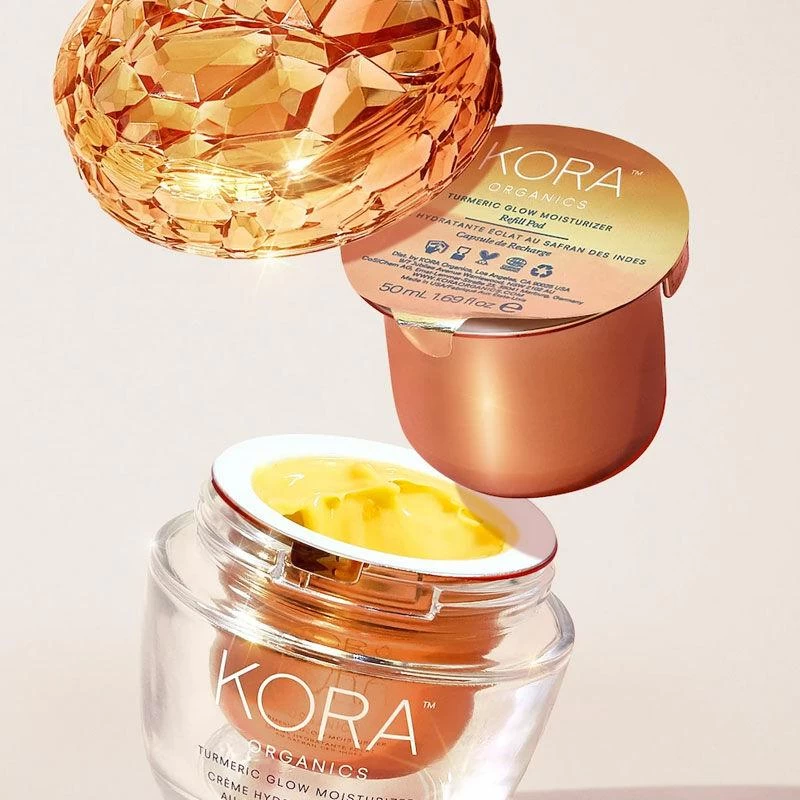 KORA Organics Turmeric Glow Moisturizer Refill Pod 50ml 2 KORA Organics Turmeric Glow Moisturizer Refill Pod 50ml - Image 2