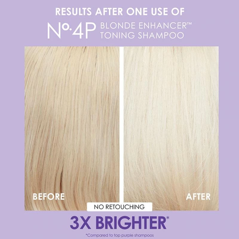 Olaplex No.4-P Blonde Enhancer Toning Shampoo 250ml 4 Olaplex No.4-P Blonde Enhancer Toning Shampoo 250ml - Image 4