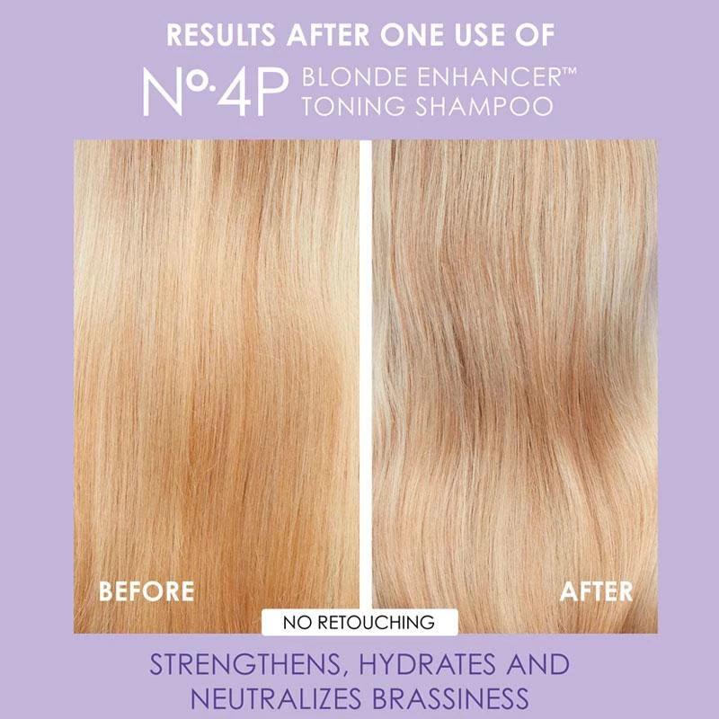 Olaplex No.4-P Blonde Enhancer Toning Shampoo 250ml 2 Olaplex No.4-P Blonde Enhancer Toning Shampoo 250ml - Image 2
