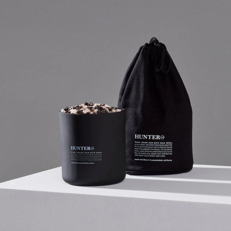 Hunter Lab Pinot Grape Skin Bath Soak Refill 1kg 2 Hunter Lab Pinot Grape Skin Bath Soak Refill 1kg - Image 2