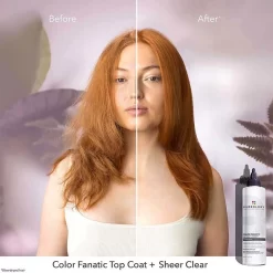 Pureology Color Fanatic Top Coat And Tone Clear 200ml -Hair Care Store pur color fanatic top coat clear 3
