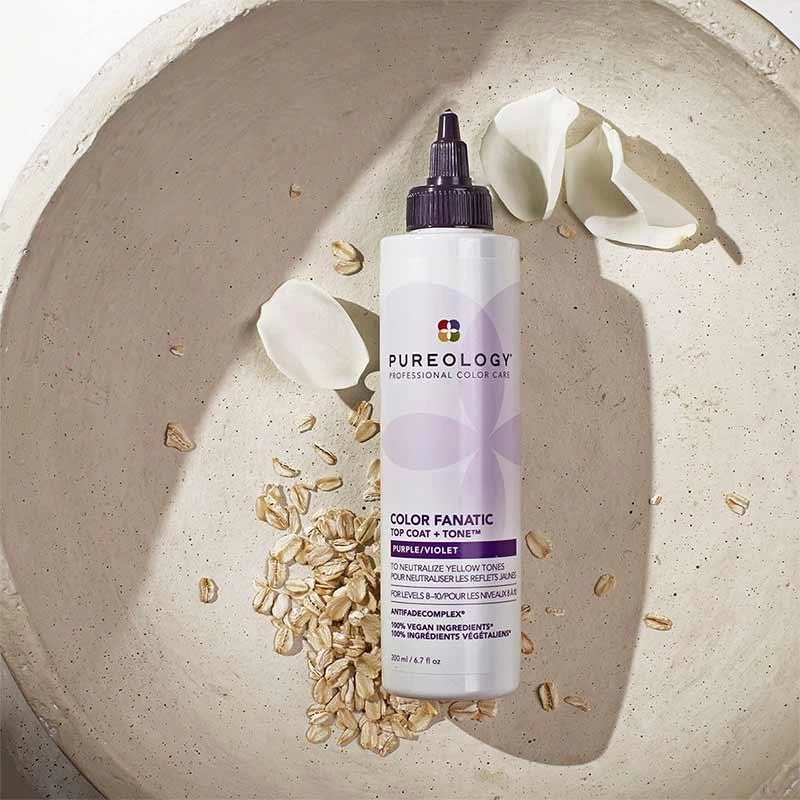 Pureology Color Fanatic Top Coat And Tone Purple 200ml 3 Pureology Color Fanatic Top Coat And Tone Purple 200ml - Image 3