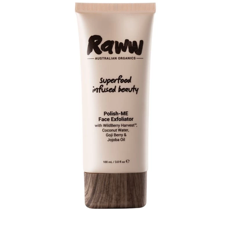 Raww Polish-ME Face Exfoliator 100ml 1 Raww Polish-ME Face Exfoliator 100ml
