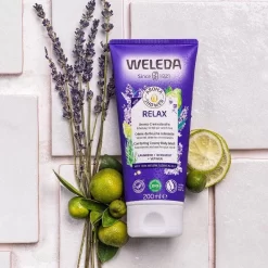 Weleda Aroma Shower Relax 200ml -Hair Care Store weleda aroma shower relax lifestlye 1