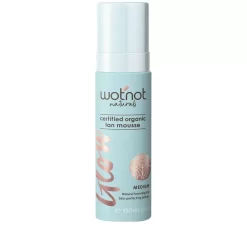 Wotnot Naturals Glow Certified Organic Tan Mousse - Medium 150ml